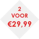 2 voor 29,99