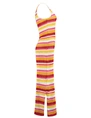 Colourful Rebel Alizee Crochet Stripe Maxi Dress WD114461