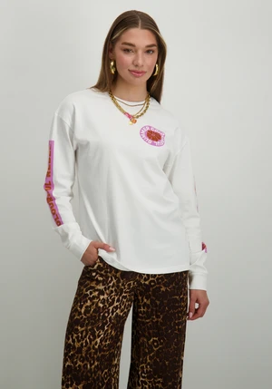 Colourful Rebel CLRFL Summer Longsleeve Tee WT116740
