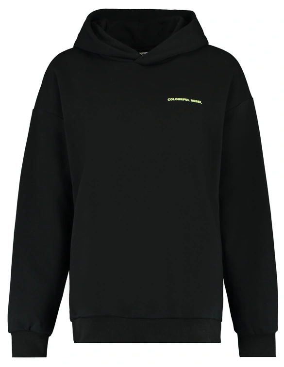 Colourful Rebel Flower Shapes Clean Hoodie WH116123