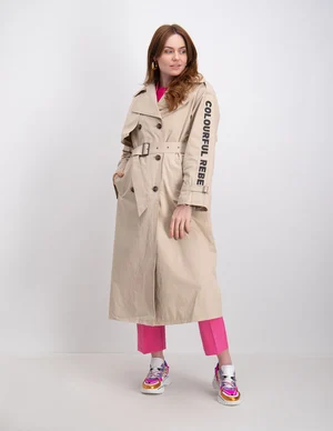 Colourful Rebel Kaia oversized trenchcoat WO114034