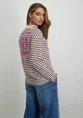 Colourful Rebel Mother Earth Stripe Longsleeve Tee WT116135