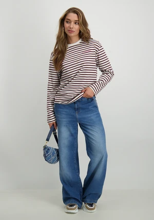 Colourful Rebel Mother Earth Stripe Longsleeve Tee WT116135