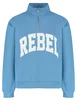 Colourful Rebel rebel relaxed zip sweat WS416849