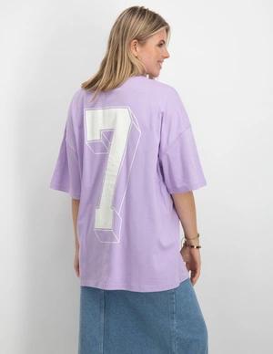 Colourful Rebel Seven Oversized Tee WT115103