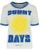 Colourful Rebel Sunny Days Ringer Boxy Tee WT116892