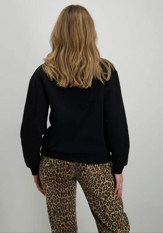 Colourful Rebel uni logo relaxed zip WS416355