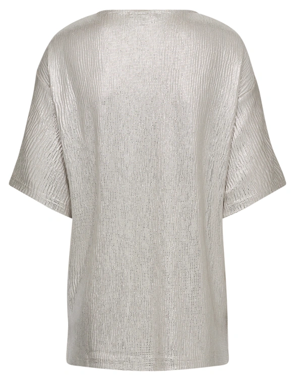 FREE|QUENT FQSATINA-TEE 206477