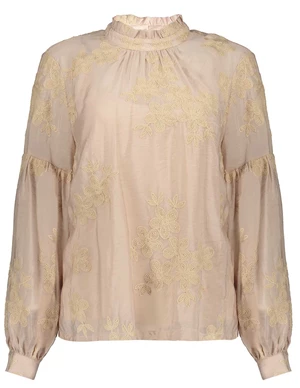 Geisha Blouse embroidered flowers 23072-26