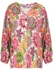 Geisha Blouse flower print 53202-20