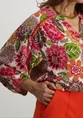 Geisha Blouse flower print 53202-20