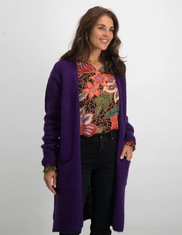 Geisha Cardigan long 34567-70