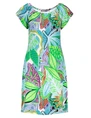 Geisha Dress elastic shoulder jersey AOP 57363-60 MAY
