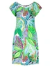 Geisha Dress elastic shoulder jersey AOP 57363-60 MAY