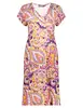Geisha Dress short sleeves AOP 47410-60 JUNE