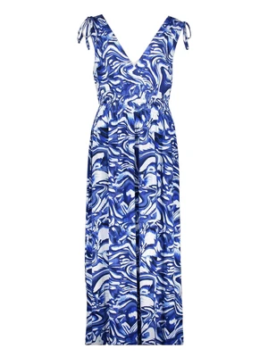 Geisha Dress smock jersey AOP 57367-60 MILA