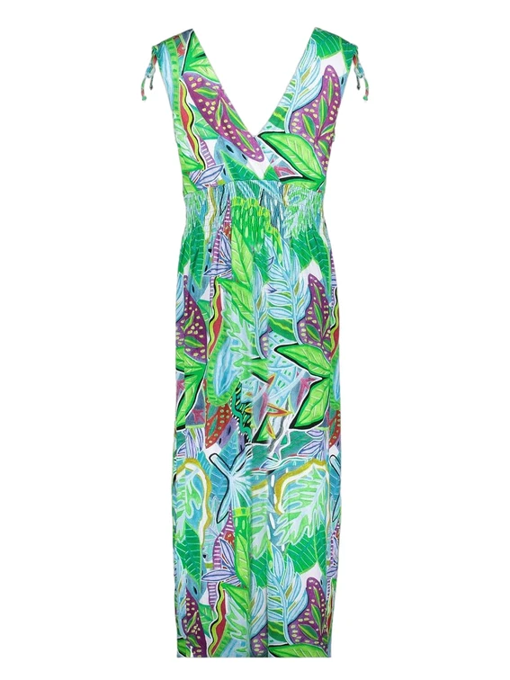 Geisha Dress smock jersey AOP 57367-60 MILA