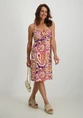 Geisha Dress spaghetti AOP 47413-60 NOA