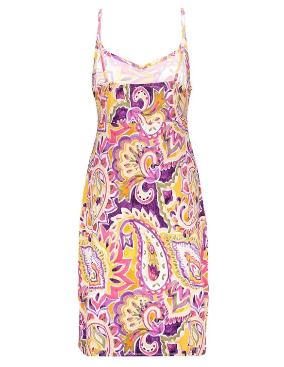 Geisha Dress spaghetti AOP 47413-60 NOA