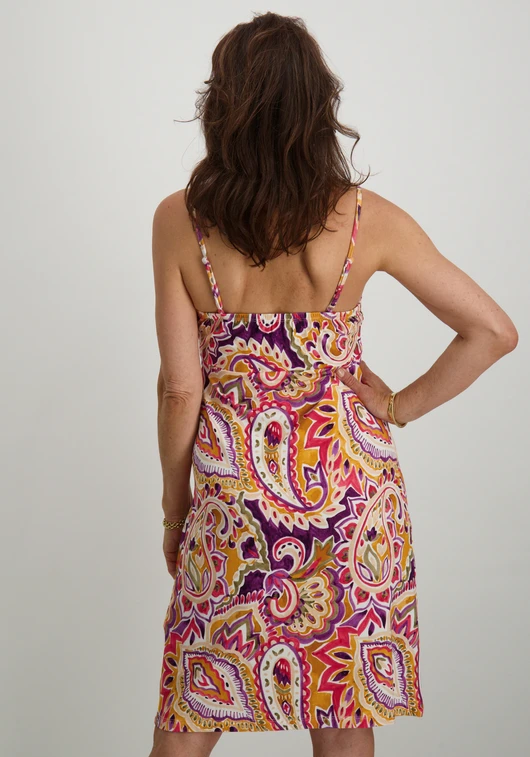 Geisha Dress spaghetti AOP 47413-60 NOA