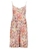 Geisha Dress spaghetti jersey AOP 57360-60 NOA