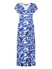 Geisha Dress v-neck sleeveless AOP 57364-60 JANE