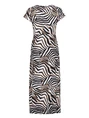 Geisha Dress v-neck sleeveless AOP 57364-60 JANE