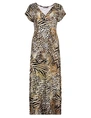 Geisha Dress v-neck sleeveless AOP 57364-60 JANE