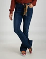 Geisha Jeans flair seam 31501-10