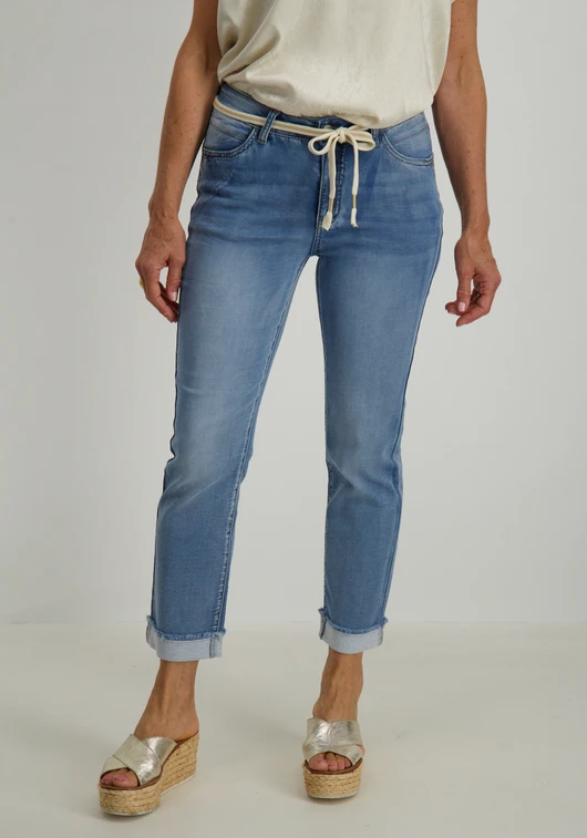 Geisha Jeans turp-up 51004-10