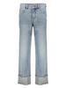 Geisha Jeans wide big turn up 51045-10