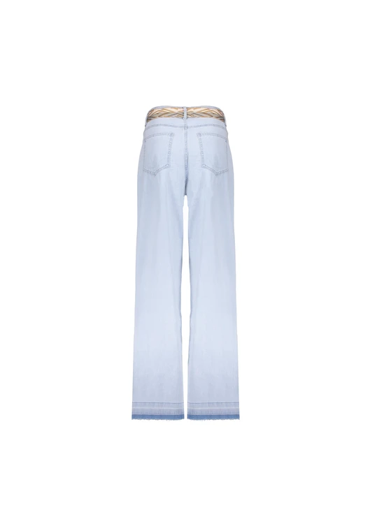 Geisha Jeans wide + belt 51024-10