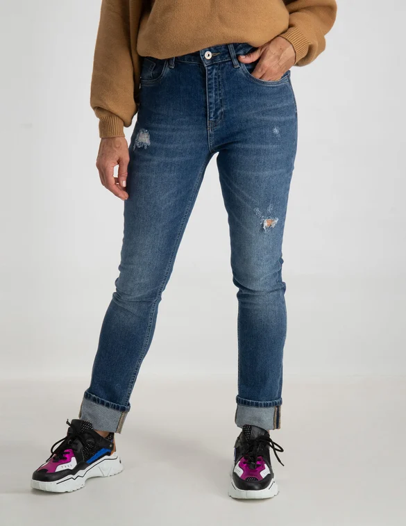 Geisha Jeans with fold-up legs 31881-42