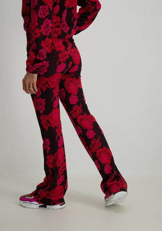 Geisha Pants jacquard flowers 41831-70