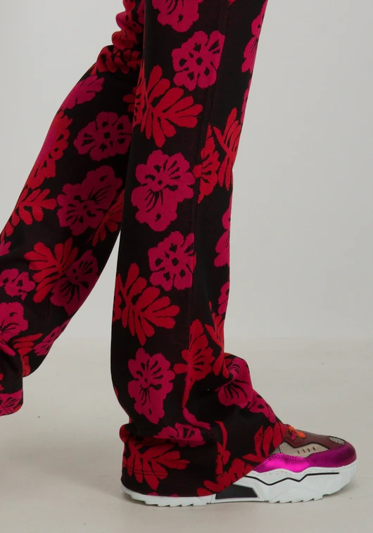 Geisha Pants jacquard flowers 41831-70
