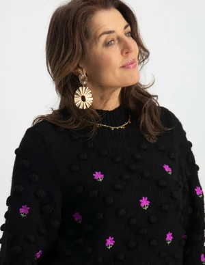 Geisha Pull dot & flower 34831-23