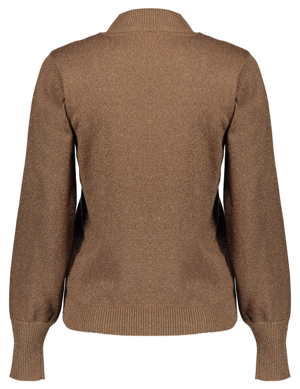 Geisha Pullover basic turtle lurex 44567-14