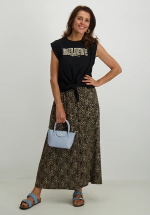 Geisha Skirt Leopard 56335-41