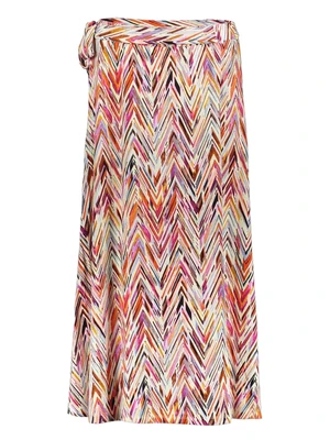 Geisha Skirt long jersey AOP 56350-60 JILL