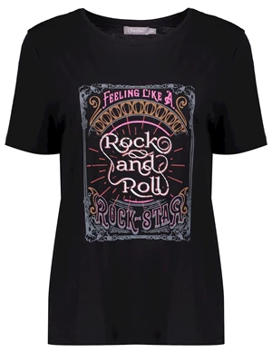 Geisha T-shirt 'Rock and Roll' 22915-46
