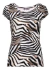 Geisha T-shirt round neck jersey AOP 52446-60 KATE