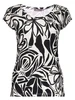 Geisha T-shirt round neck jersey AOP 52446-60 KATE