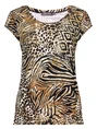 Geisha T-shirt round neck jersey AOP 52446-60 KATE