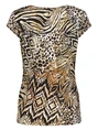 Geisha T-shirt round neck jersey AOP 52446-60 KATE