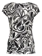 Geisha T-shirt round neck jersey AOP 52446-60 KATE