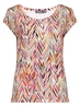 Geisha T-shirt round neck jersey AOP 52446-60 KATE