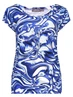 Geisha T-shirt round neck jersey AOP 52446-60 KATE