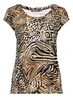 Geisha T-shirt round neck jersey AOP 52446-60 KATE