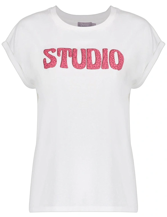 Geisha T-shirt Studio 52398-41