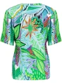 Geisha T-shirt v-neck jersey AOP 52445-60 JAZZ